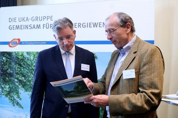 Peter Neufeldt mit Prof. Dr. Andreas Bitter, Päsident der AGDW, Bild: Liesa Johannssen